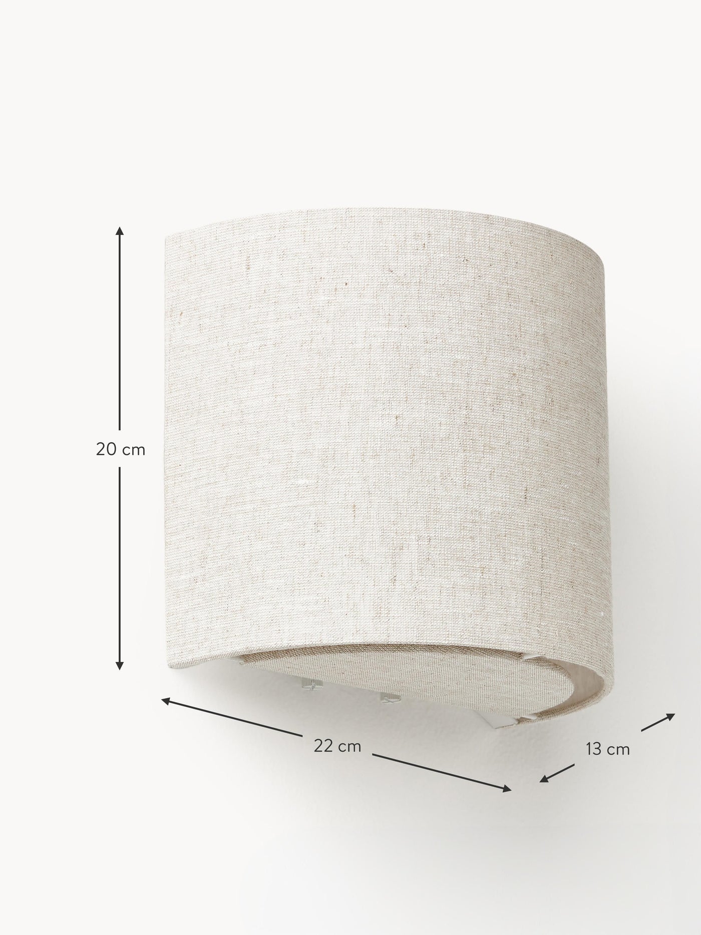 Linen Wall Lamp Ron