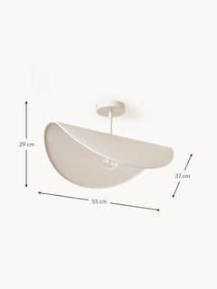 Linen Design Ceiling Lamp Kenzie
