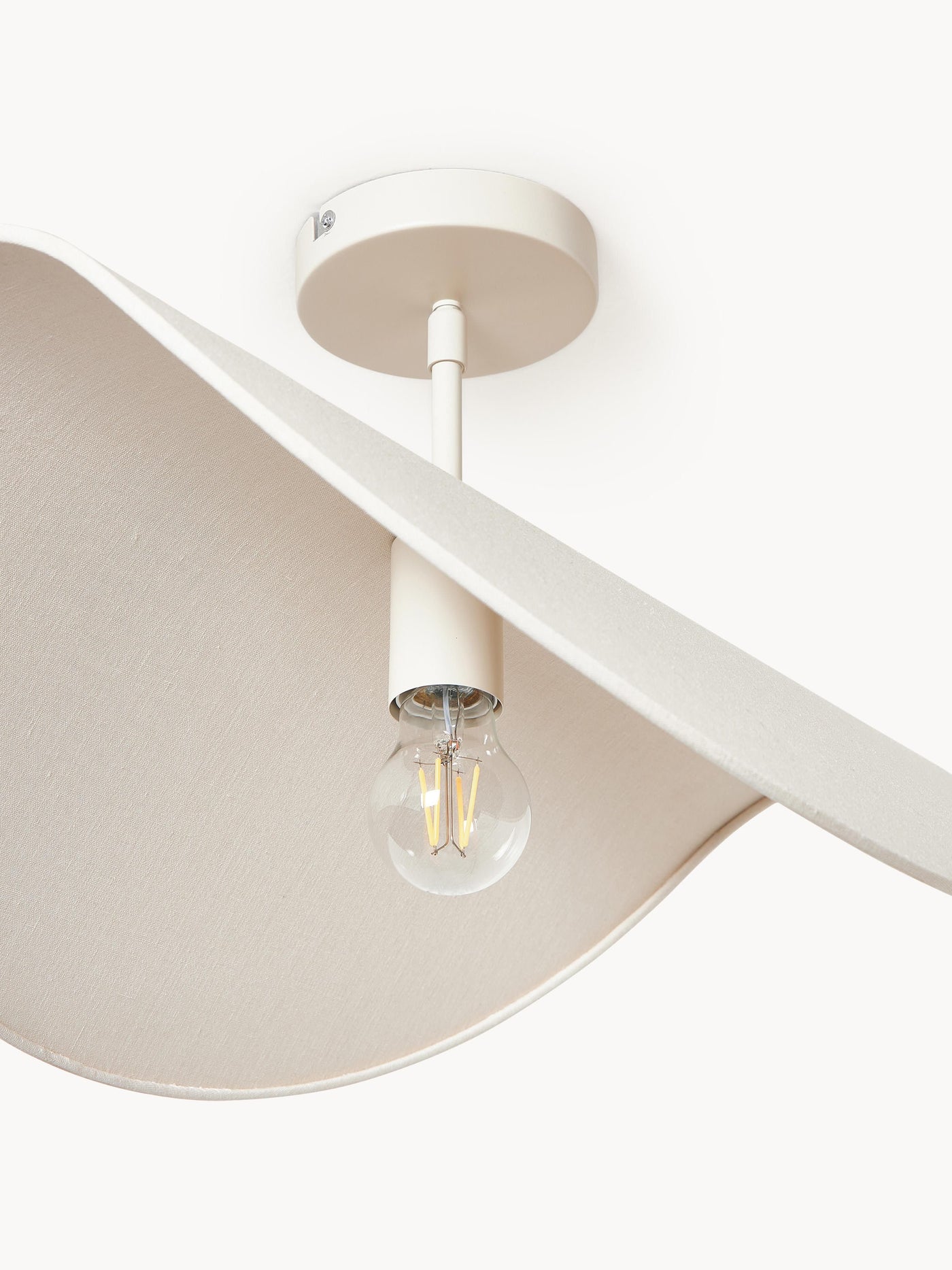 Linen Design Ceiling Lamp Kenzie