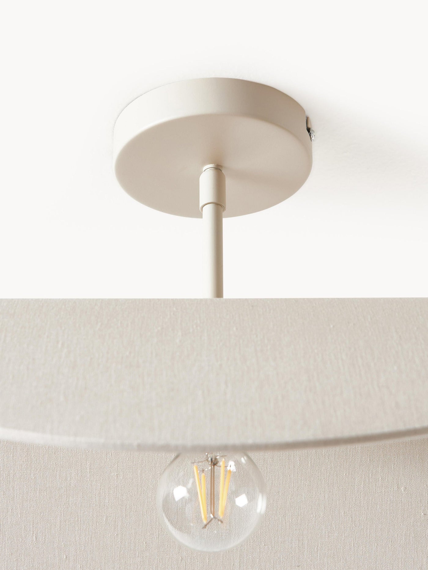 Linen Design Ceiling Lamp Kenzie