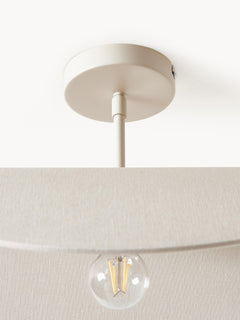 Linen Design Ceiling Lamp Kenzie