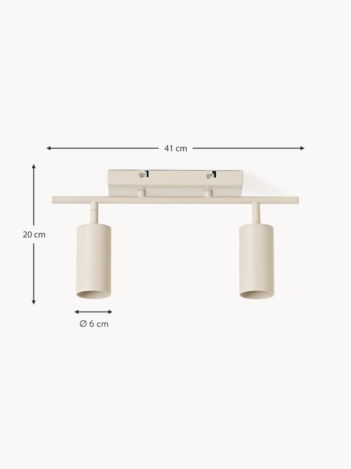 Ceiling Spotlight Cassandra - Beige