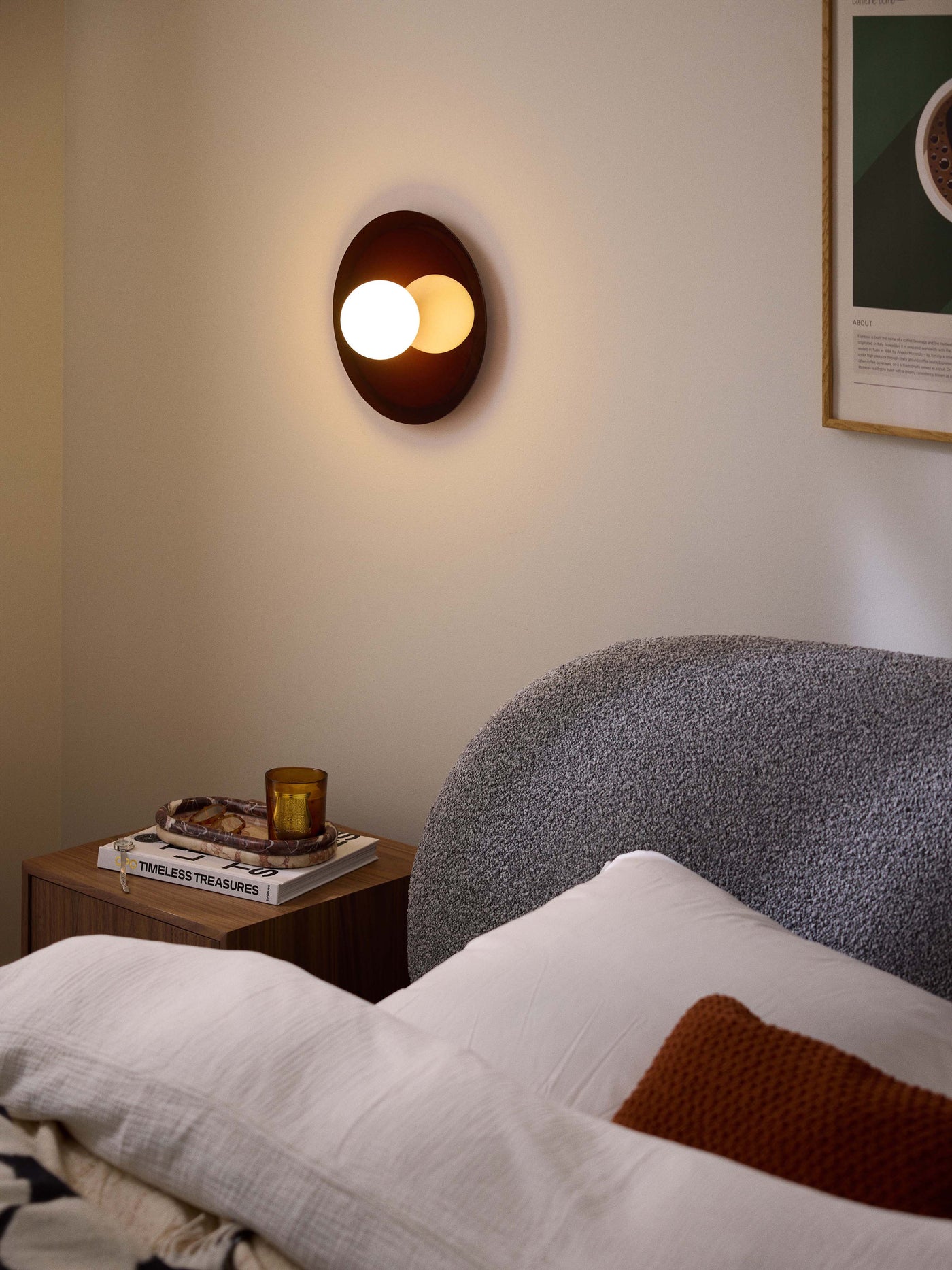 Wall & Ceiling Lamp Starling - Dark Brown