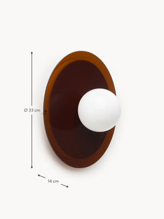 Wall & Ceiling Lamp Starling - Dark Brown
