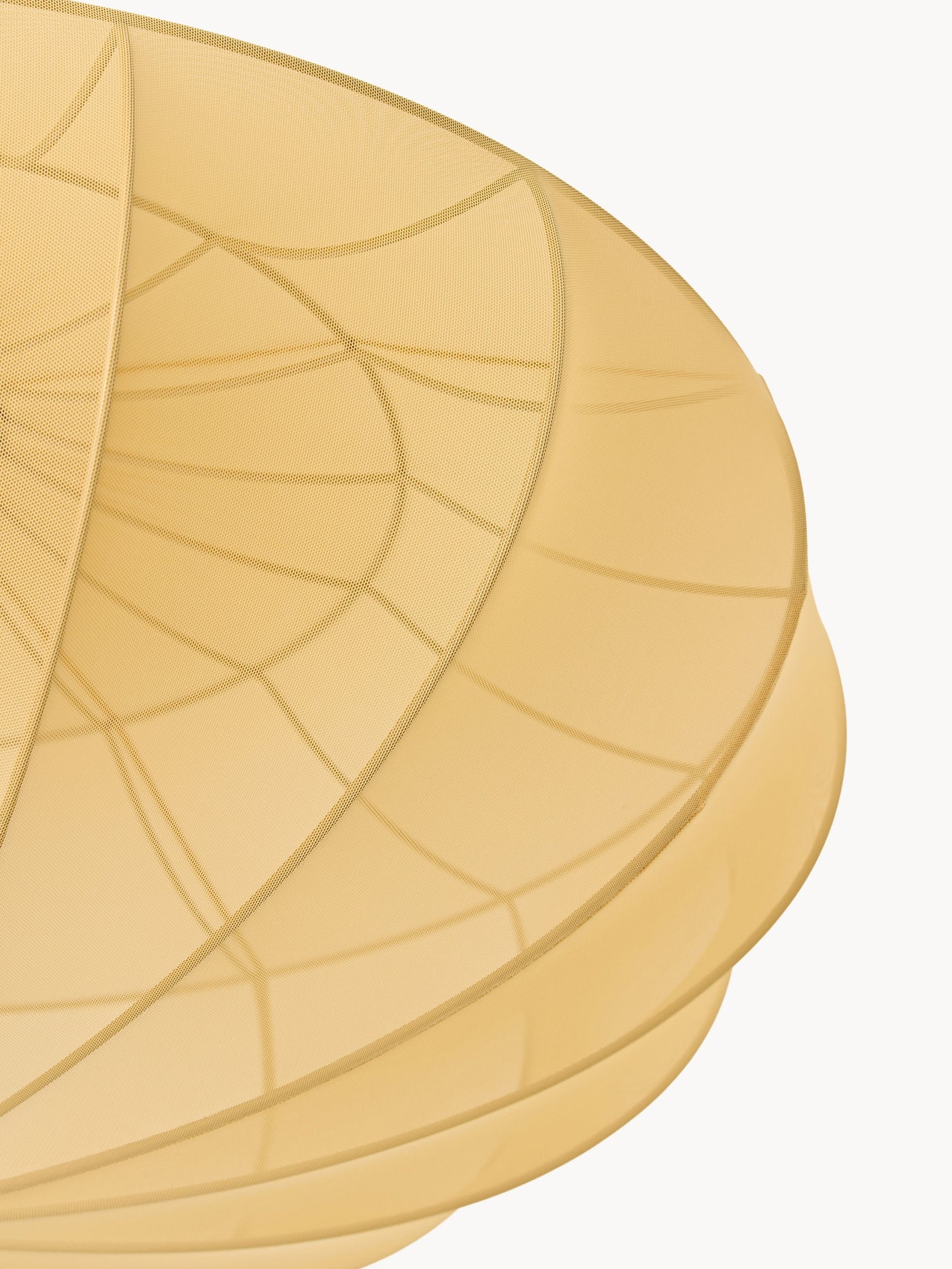 Large Mesh Ceiling Lamp Beau - Ochre