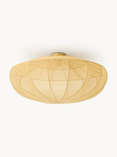Large Mesh Ceiling Lamp Beau - Ochre