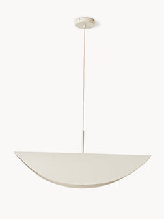 Large Linen Design Pendant Light Kenzie