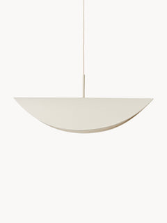 Large Linen Design Pendant Light Kenzie