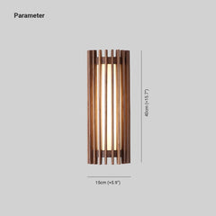 Neyra Walnut Indoor Wall Lamp - Neutralighting