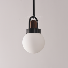 Walnut Globe Bronze Pendant