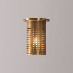 Xyla Cylinder Brass Flush Mount