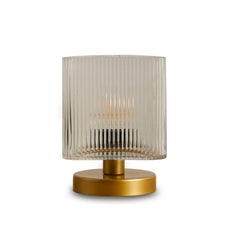 Edworth 20cm Table Lamp - Clear Glass