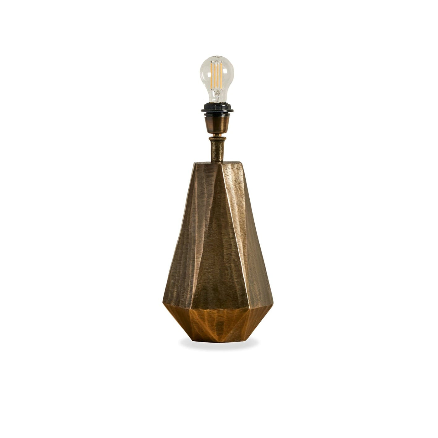 Elcombe 36cm Metal Lamp Base - Bronze