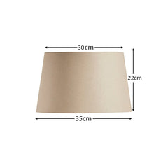 Coningsby Cotton Taupe Lamp Shade - 35cm