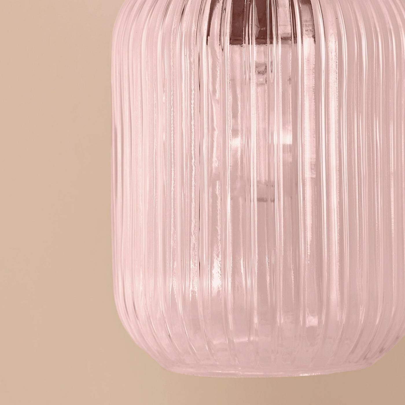 Elland Plug in Wall Light Black - Blush Pink