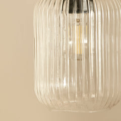 Elland Plug in Wall Light Gold - Clear Glass