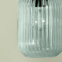 Elland Plug in Wall Light Black - Sage Green