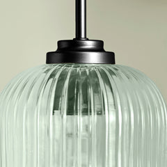 Elland Plug in Wall Light Black - Sage Green