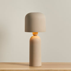 Eltham 39cm Metal Table Lamp - Taupe