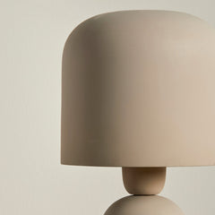 Eltham 39cm Metal Table Lamp - Taupe
