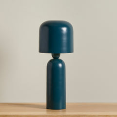 Eltham 39cm Metal Table Lamp - Teal