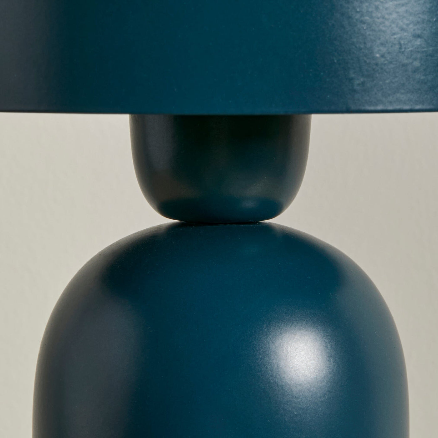 Eltham 39cm Metal Table Lamp - Teal