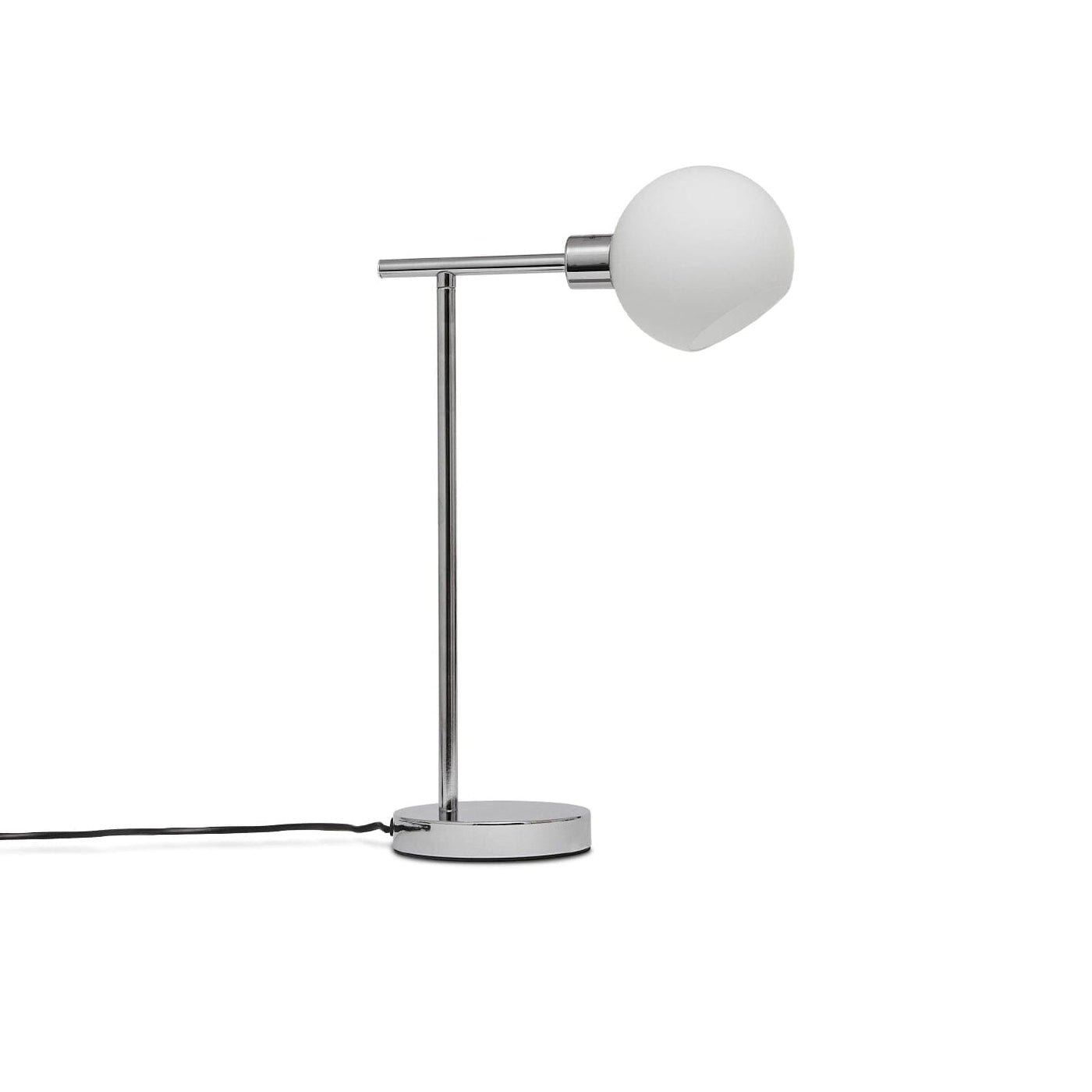 Edra 44cm Metal Table Lamp - Chrome
