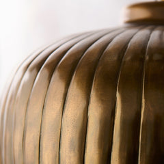 Elcombe Large Metal Light Pendant  - Bronze