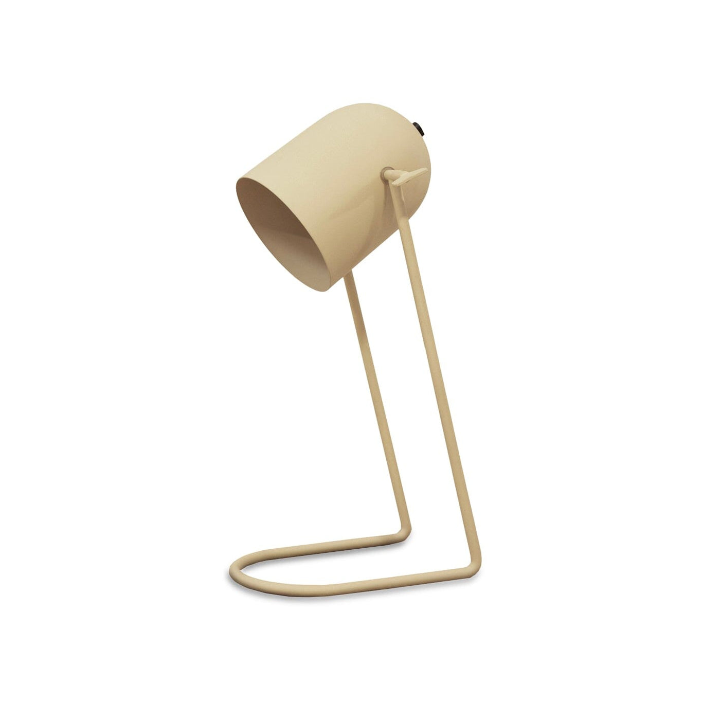 Eltham 42cm Metal Desk Lamp - Taupe