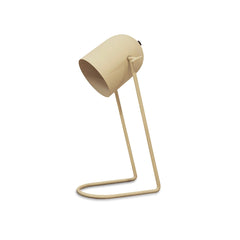 Eltham 42cm Metal Desk Lamp - Taupe