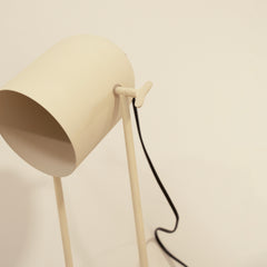Eltham 42cm Metal Desk Lamp - Taupe