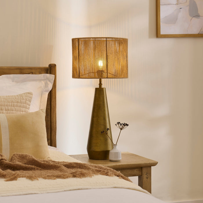 Foxcote 47cm Metal Table Lamp Base - Gold