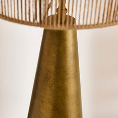 Foxcote 47cm Metal Table Lamp Base - Gold