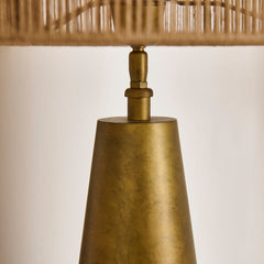 Foxcote 47cm Metal Table Lamp Base - Gold