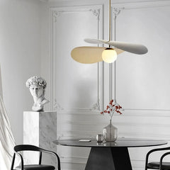 Smoked Glass 75cm Teardrop Pendant Light, Amber Finish, An Asymmetric Amber Glass Teardrop, Dining Table, Bedside & Home Office