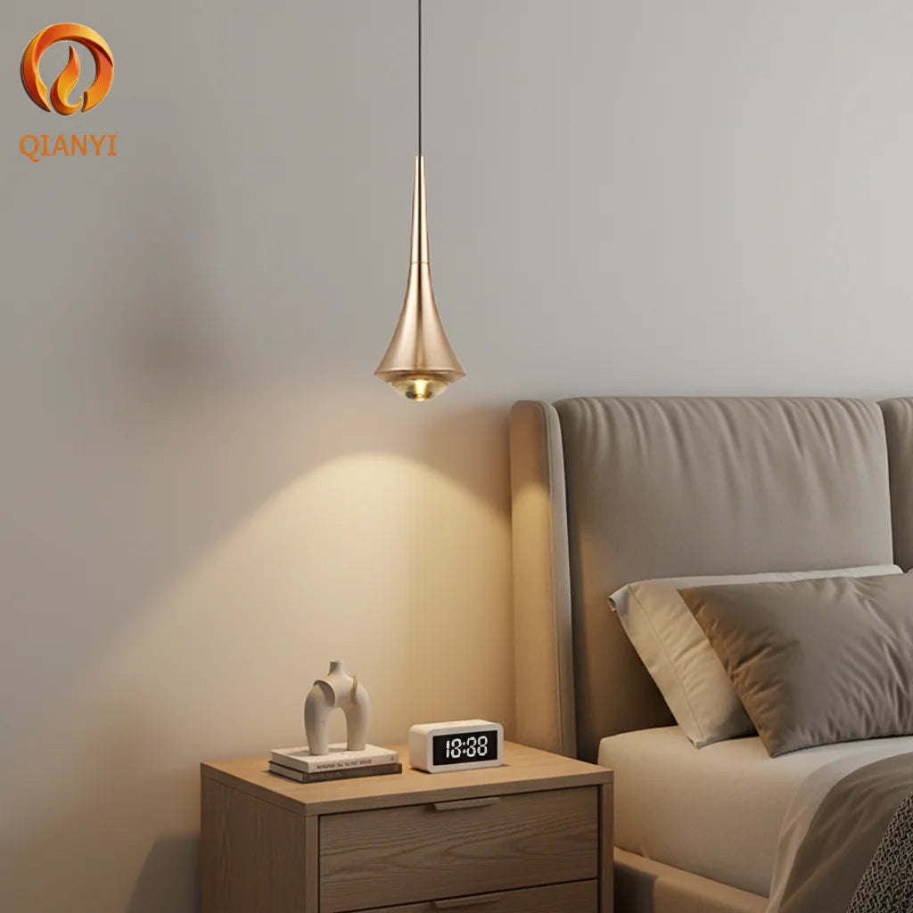 Fluted Glass Cylinder Pendant Light, Gold Finish, A Fluted Glass Jar Shade, Dining Table, Kitchen Island & Bedside