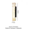 Natural Alabaster Panel Outdoor Wall Light, 60cm Height, Black Metal Spine, Integrated LED Glow, Porch & Garden