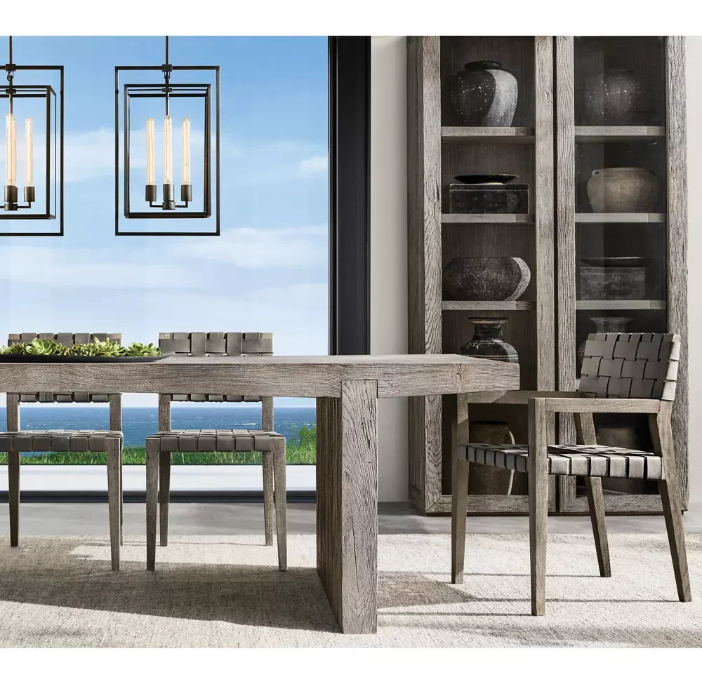 Open Cage Lantern Pendant Light, 16" Black Nested Double Frame, 3 Exposed Tube Bulbs, Hallway, Dining Table & Living Room