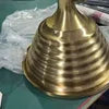 Antique Brass Steel Tiered Dome Pendant Light, Factory Pulley Fitting, Industrial Style, Kitchen Island, Home Office & Dining Table