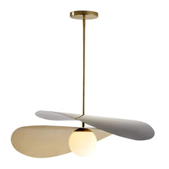 Smoked Glass 75cm Teardrop Pendant Light, Amber Finish, An Asymmetric Amber Glass Teardrop, Dining Table, Bedside & Home Office