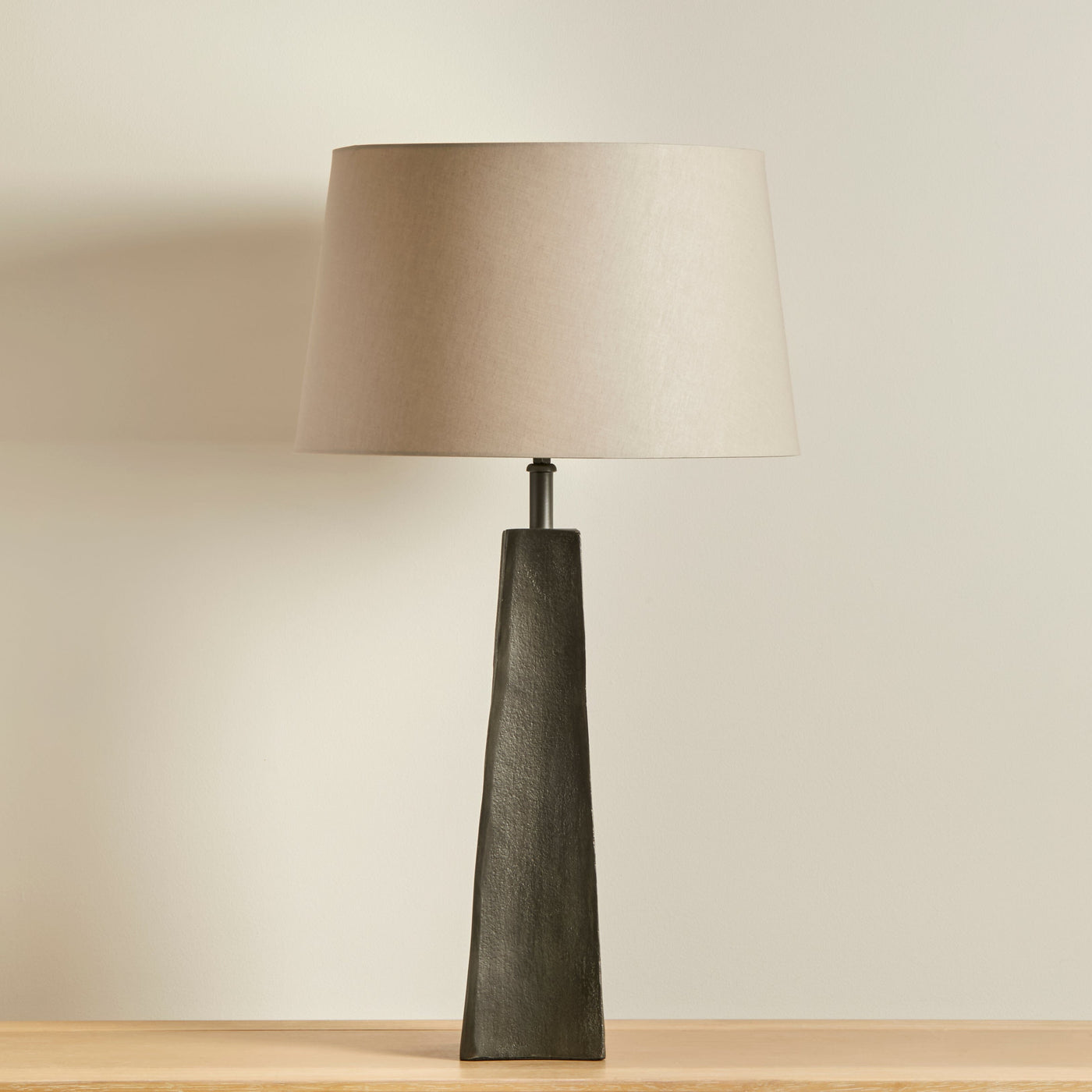Coningsby Cotton Taupe Lampshade - 40cm
