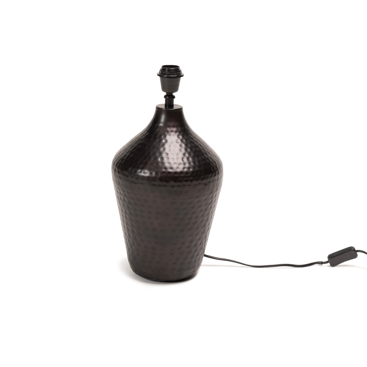 Hale 38cm Metal Lamp Base - Black Bronze