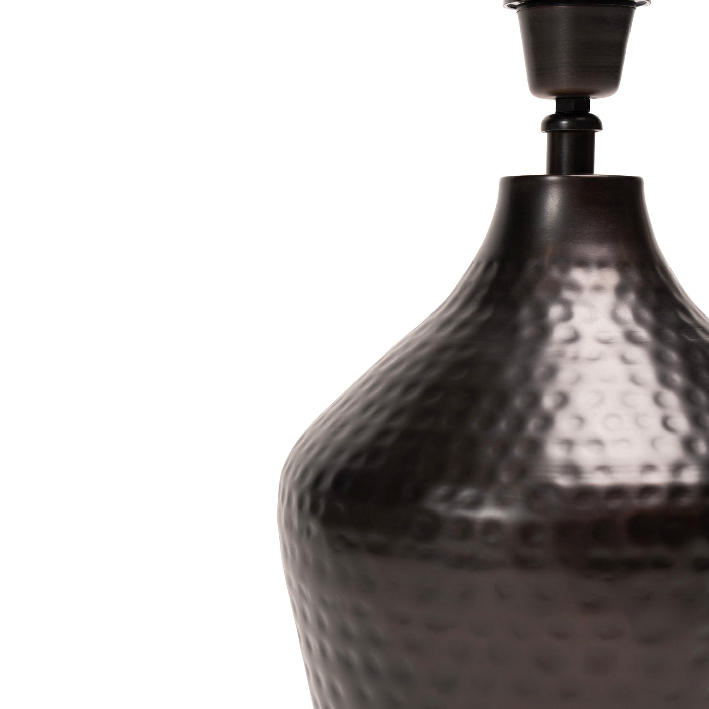 Hale 38cm Metal Lamp Base - Black Bronze