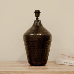 Hale 38cm Metal Lamp Base - Black Bronze