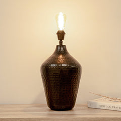 Hale 38cm Metal Lamp Base - Black Bronze