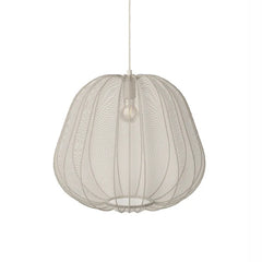 Ribbed Fabric Bell Pendant Light, Dark Grey Finish, Scalloped Edge, 40cm Drop, Single Bulb, Dining Table and Bedroom