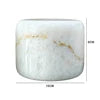 Polished Natural Marble Dome Table Lamp, Touch Control, Rechargeable & Cordless, Living Room, Bedroom & Bedside Table