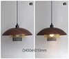 Dark Wood Effect Resin Drum Pendant Light, Grained Surface on a Brass Fitting, Bulb Not Included, Kitchen Island & Hallway