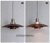 Dark Wood Effect Resin Drum Pendant Light, Grained Surface on a Brass Fitting, Bulb Not Included, Kitchen Island & Hallway
