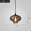 Bowl Smoked Glass Pendant Light, Black Ceiling Rose, Single Drop, Dining Table, Kitchen Island & Living Room